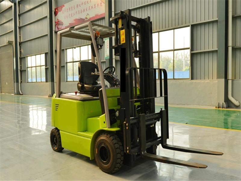 Wheel Type Electric Forklift Self Loading Stacker Pallet Forklifts