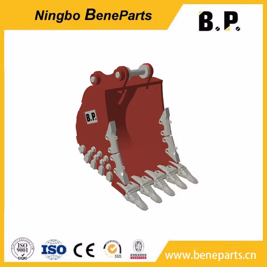 고품질 Zx220-LC 0.6m3 버킷 및 15m 붐