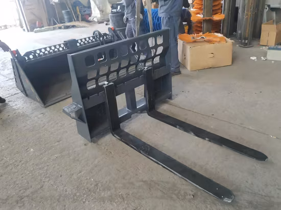 컴팩트 휠 로더, 팔레트 포크, 가격, 포크 부착