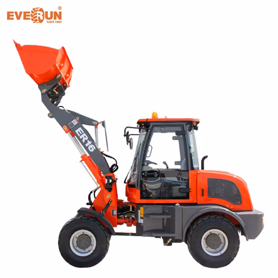 Everun 새로운 제설 도구 미니 휠 로더 판매